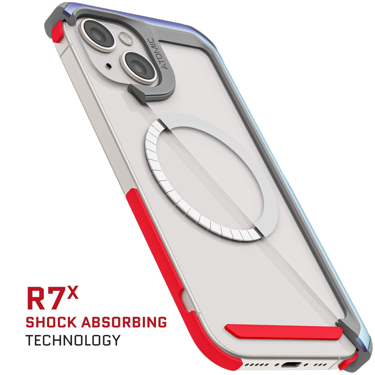 Clear iPhone 15 Case Holographic
