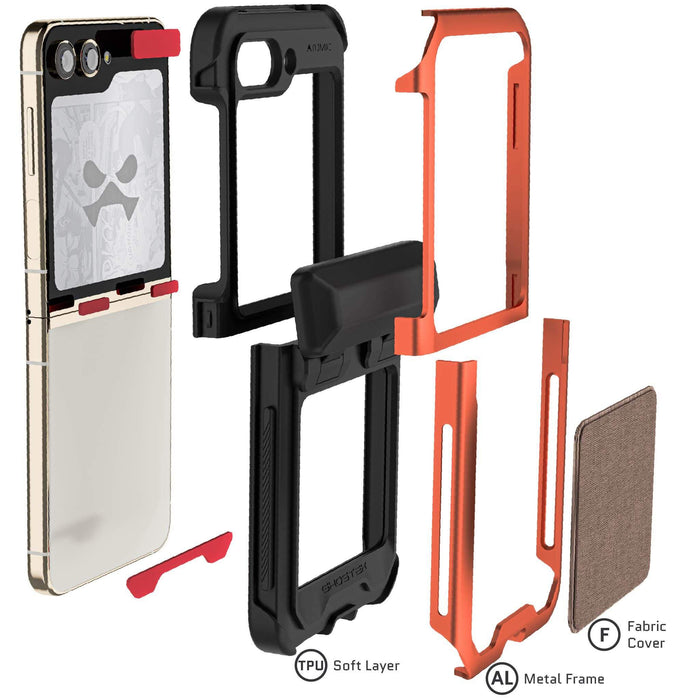 Galaxy Flip 5 Case Orange