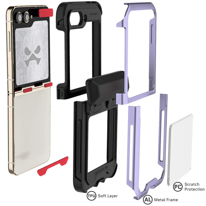 Z Flip 5 Case Purple