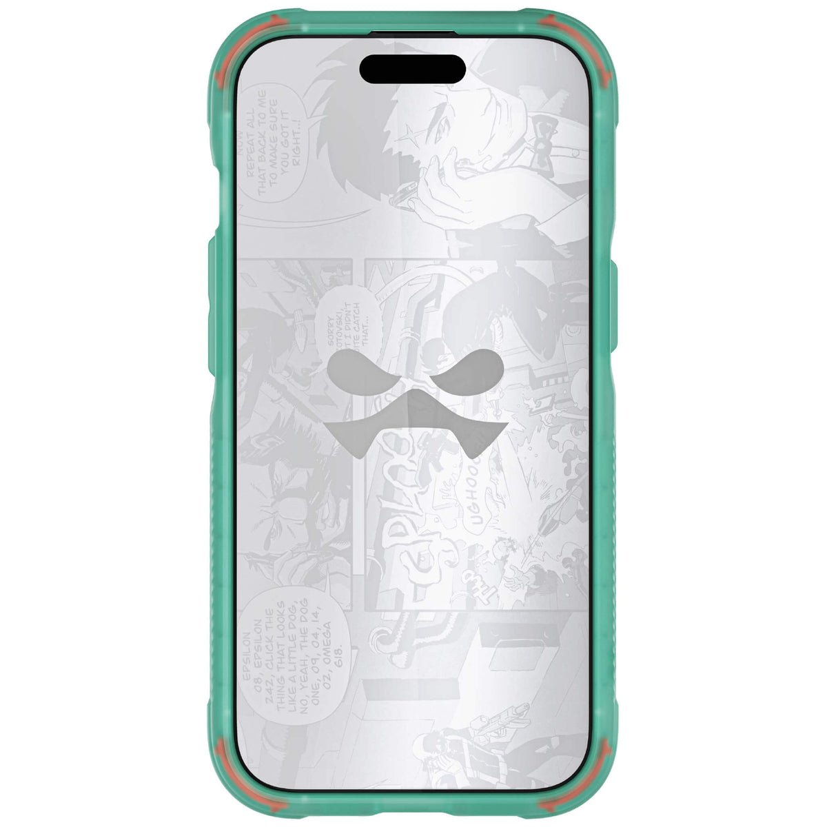 Apple iPhone 15 Plus Teal Phone Case Clear MagSafe Magnetic