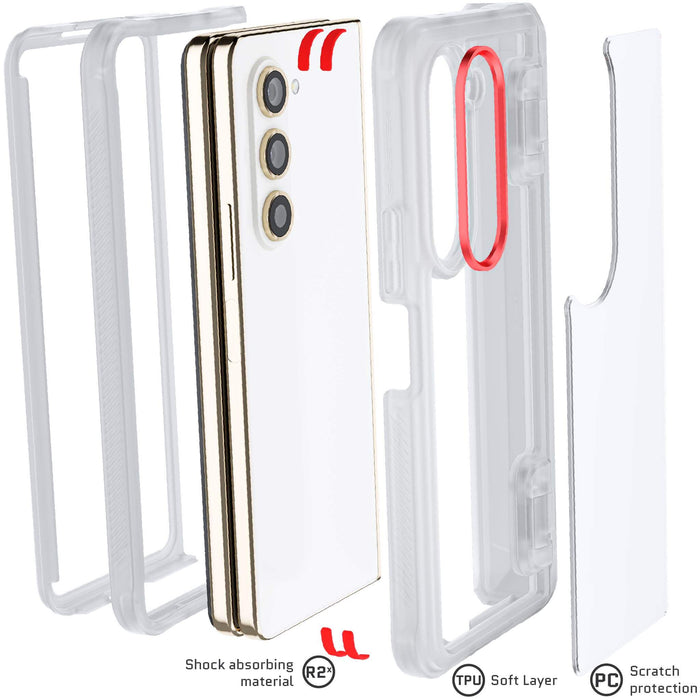 Clear Samsung Galaxy Z Fold 5 Case