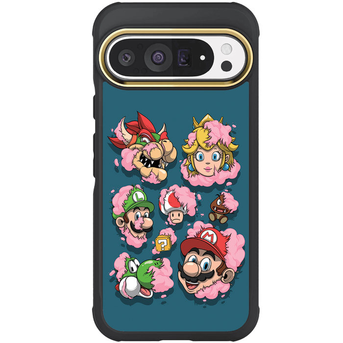 Google Pixel 9 Pro XL DECONSTRUCTED SUPER M CHUNKS by Dhani Barragán Artist Artwork Protective Phone Case Limited Edition Collab Cover