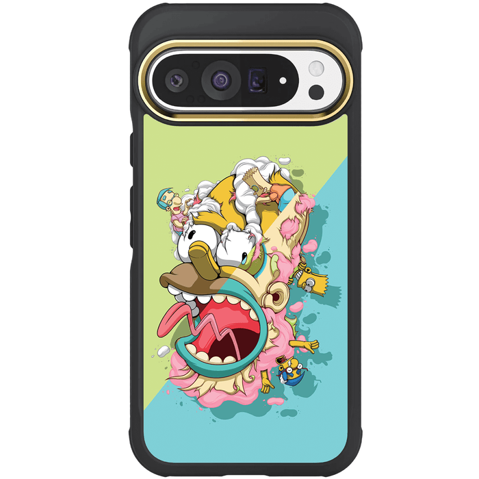 Google Pixel 9 Pro XL DECONSTRUCTED YINYÁNG by Dhani Barragán Artist Artwork Protective Phone Case Limited Edition Collab Cover