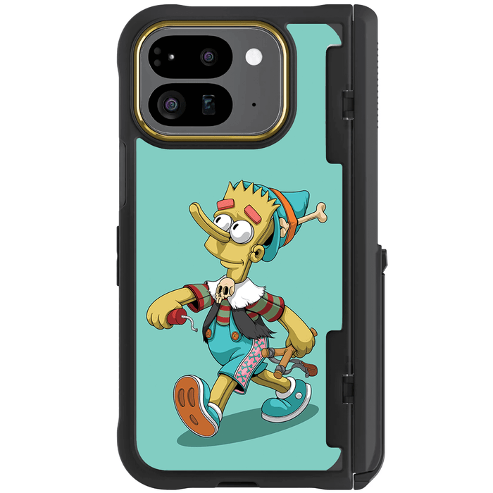 Pixel 9 Pro Fold BAROCCHIO by Dhani Barragán Artist Artwork Protective Phone Case Limited Edition Collab Cover