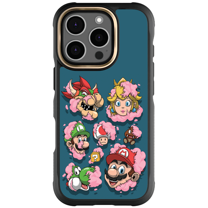 iPhone 16 Pro DECONSTRUCTED SUPER M CHUNKS by Dhani Barragán Artist Artwork Protective Phone Case Limited Edition Collab Cover