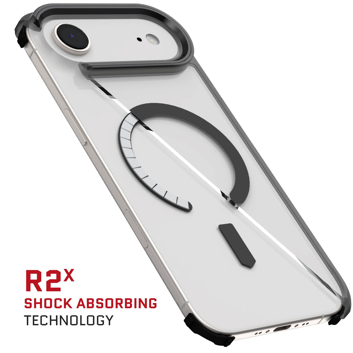 iPhone Air Case Smoke Matte MagSafe Protective Phone Cover Shockproof Magnetic
