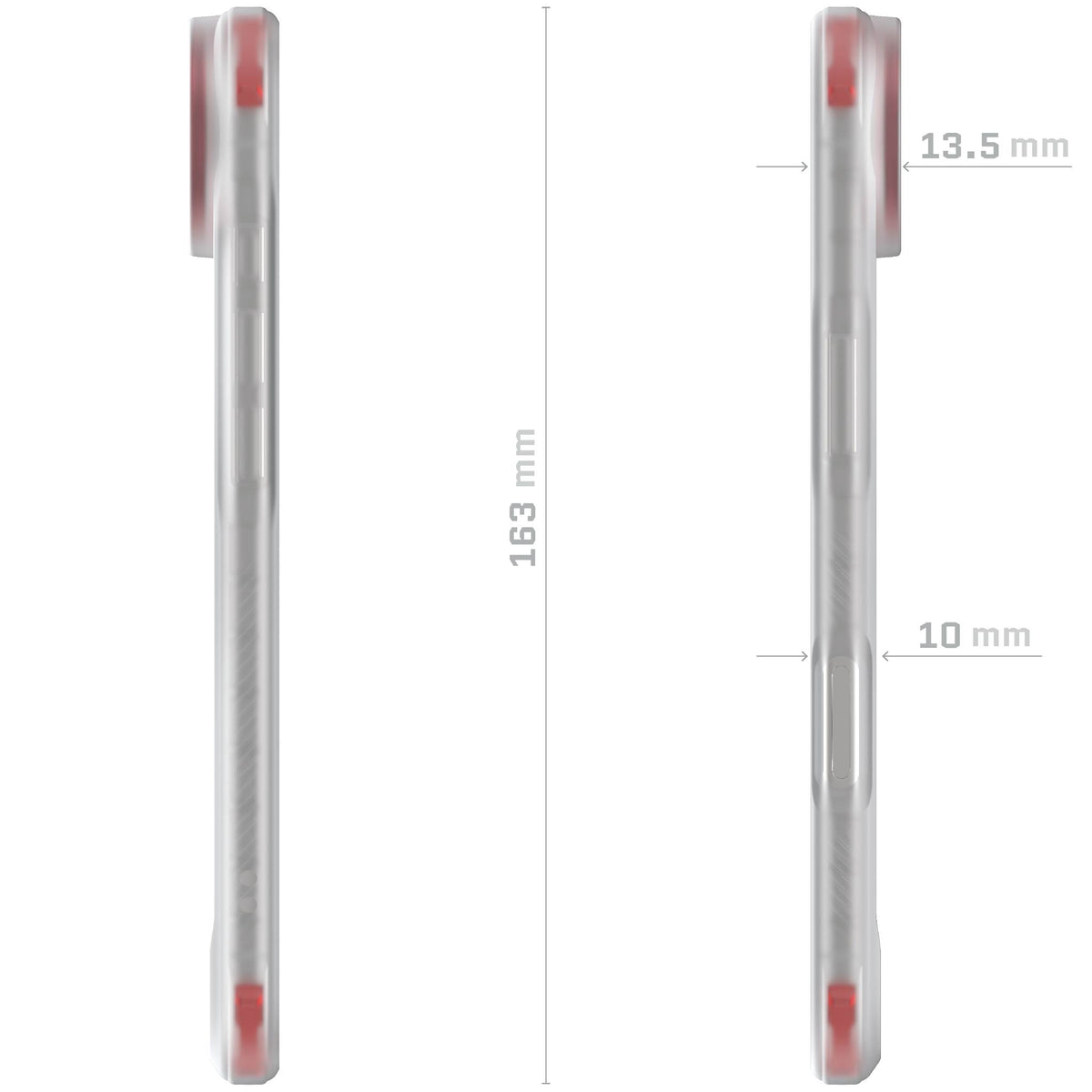 iPhone Air Case Clear MagSafe Protective Phone Cover