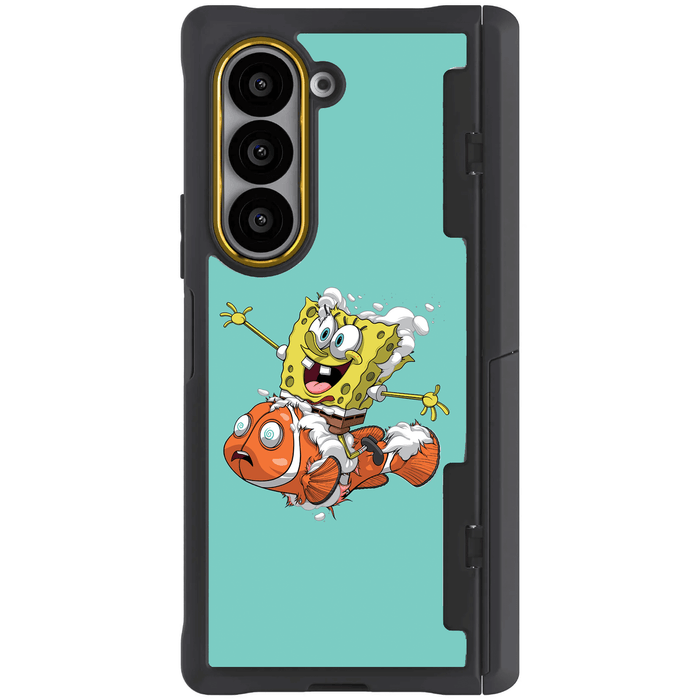 Galaxy Z Fold 6 NOT SO FUNNY by Dhani Barragán Artist Artwork Protective Phone Case Limited Edition Collab Cover