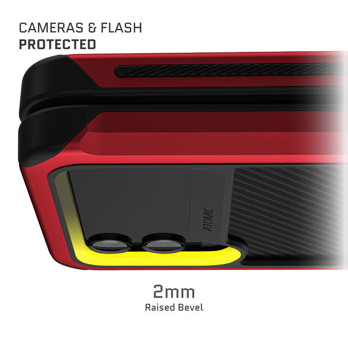 Samsung Galaxy Flip 4 Case Red Aramid