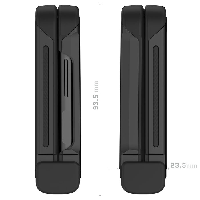 Samsung ZFlip4 Case Black Metal