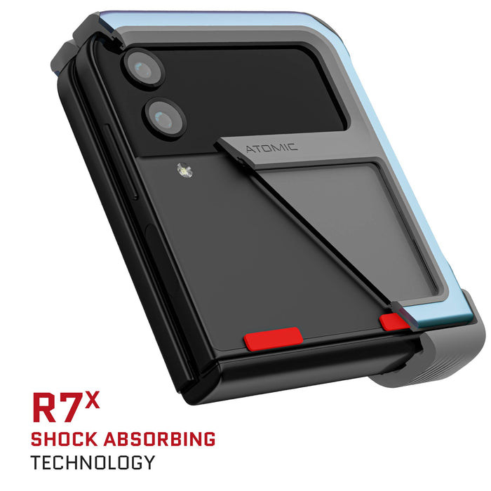 Galaxy Z Flip 4 Case Prismatic Metallic