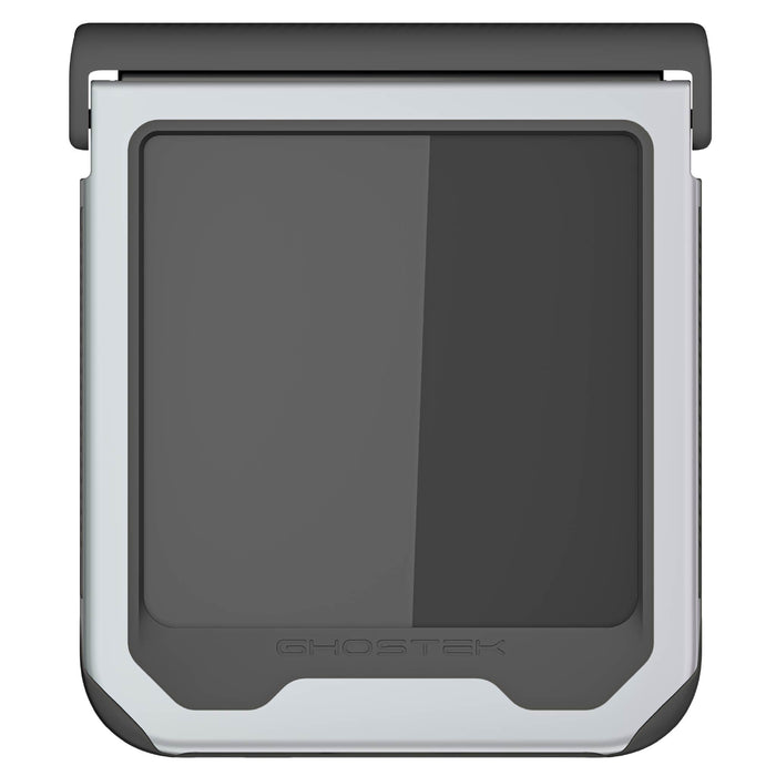 Samsung Galaxy Z Flip 4 Case Silver Clear