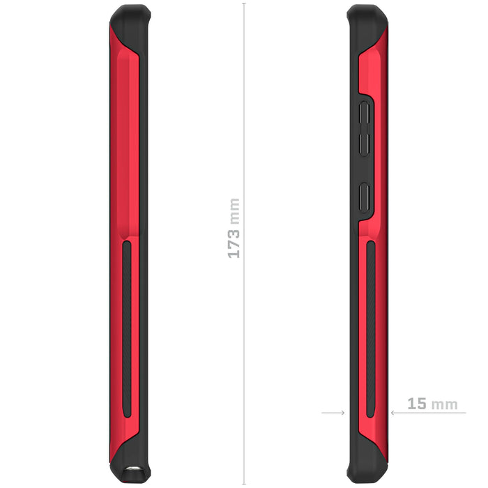 Galaxy S23 Ultra Case Red Bumper Cover