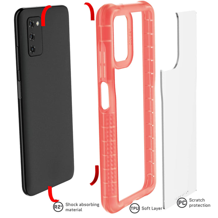 Galaxy A03s Case Pink