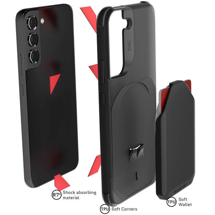 s22 plus case wallet