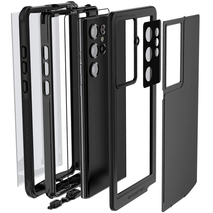 samsung s22 ultra 5g waterproof case with screen camera protector