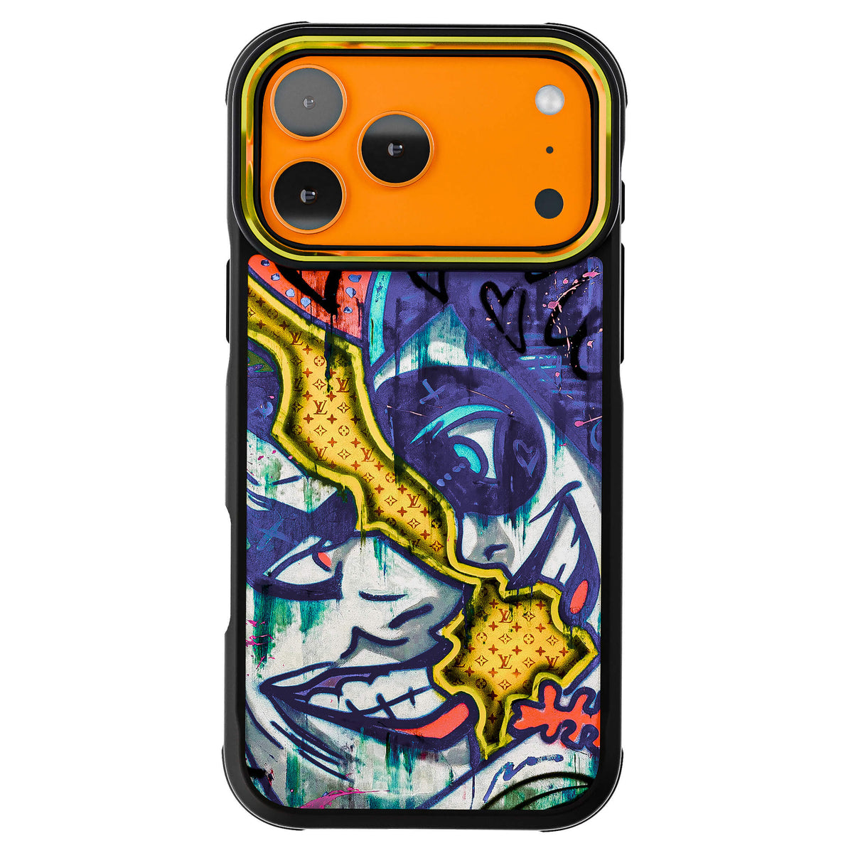 iPhone 18 Pro Max Case Joker & Harley Quinn Mad Love x Louis Vuitton Collab Artwork Phone Cover MagSafe Doped Out M Artist