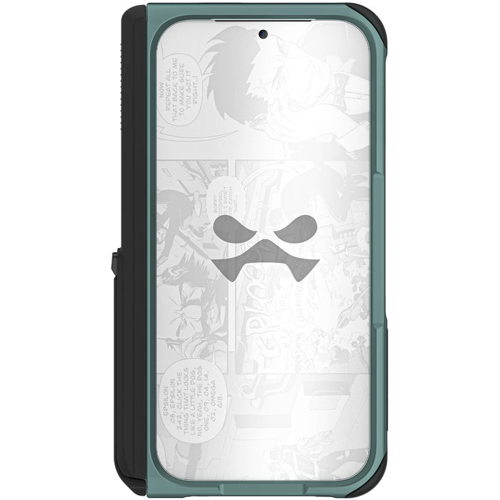 Pixel 9 Pro Fold Case Green Kickstand