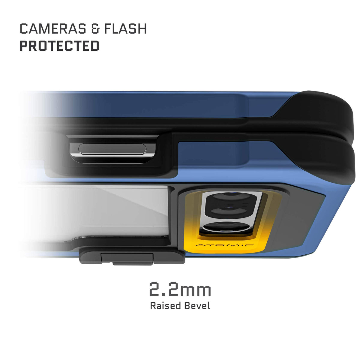Google Pixel Fold Case Blue Metal