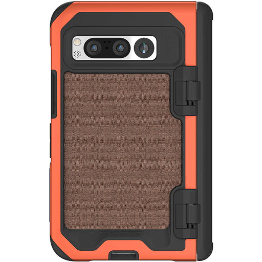 Google Pixel Fold Case Orange Fabric