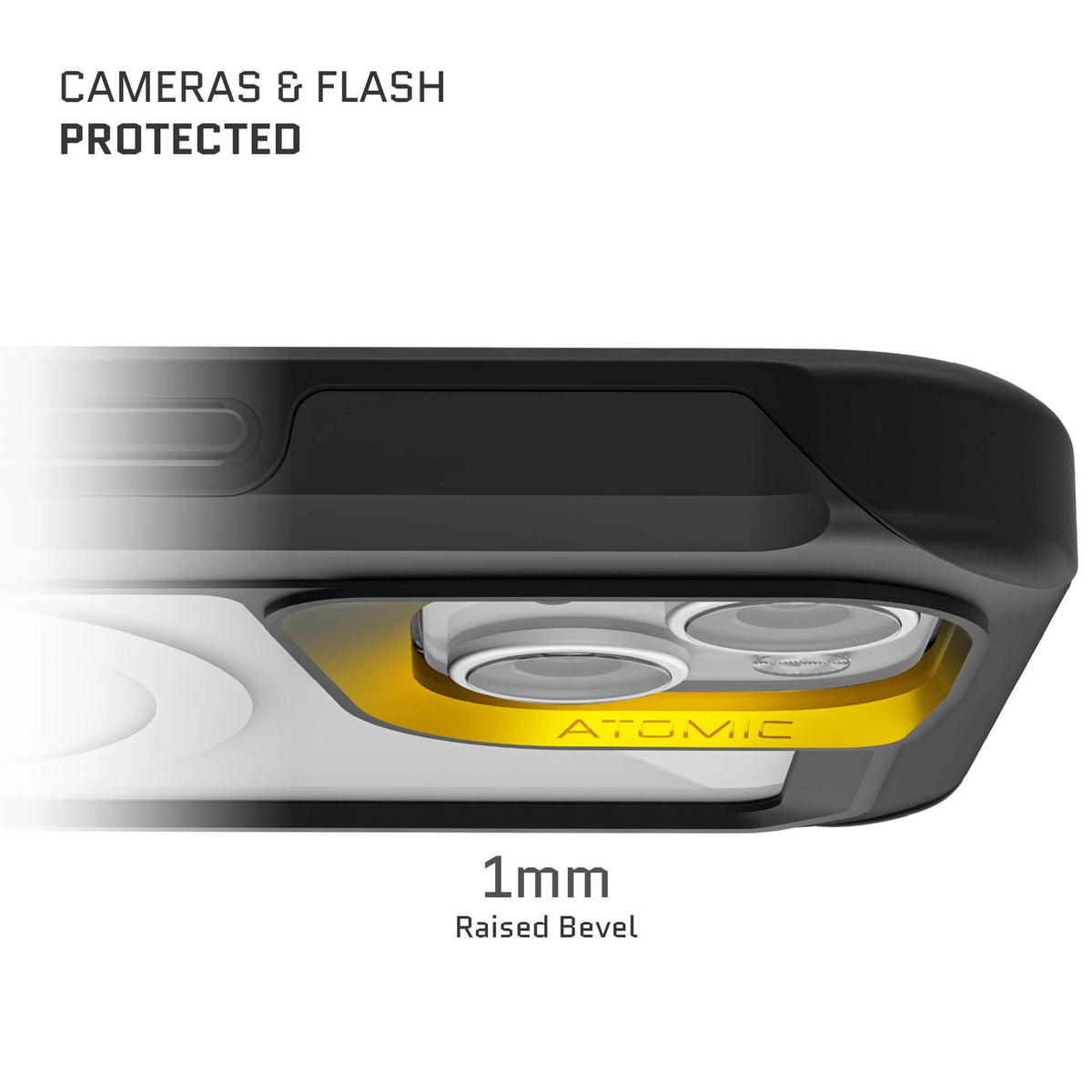 Apple iPhone 15 Clear Case Black