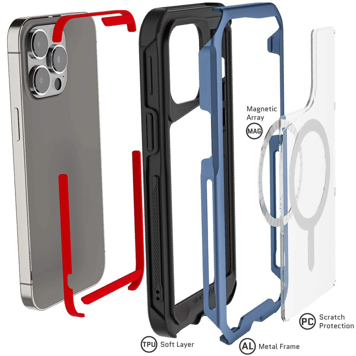 Apple iPhone 15 Pro Max Case Blue