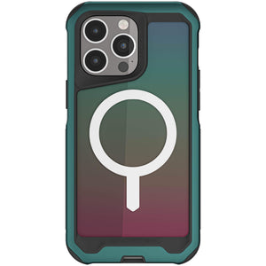 
                                iPhone 15 Series Protective Metal MagSafe Cases — ATOMIC slim