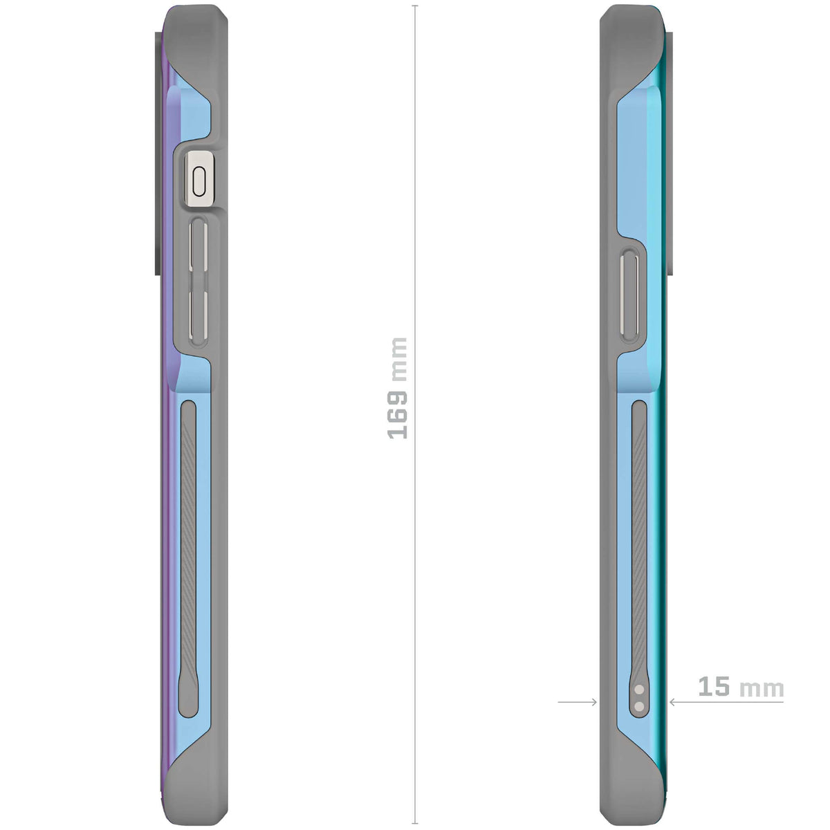 iPhone 15 Pro Max Clear Case Holographic