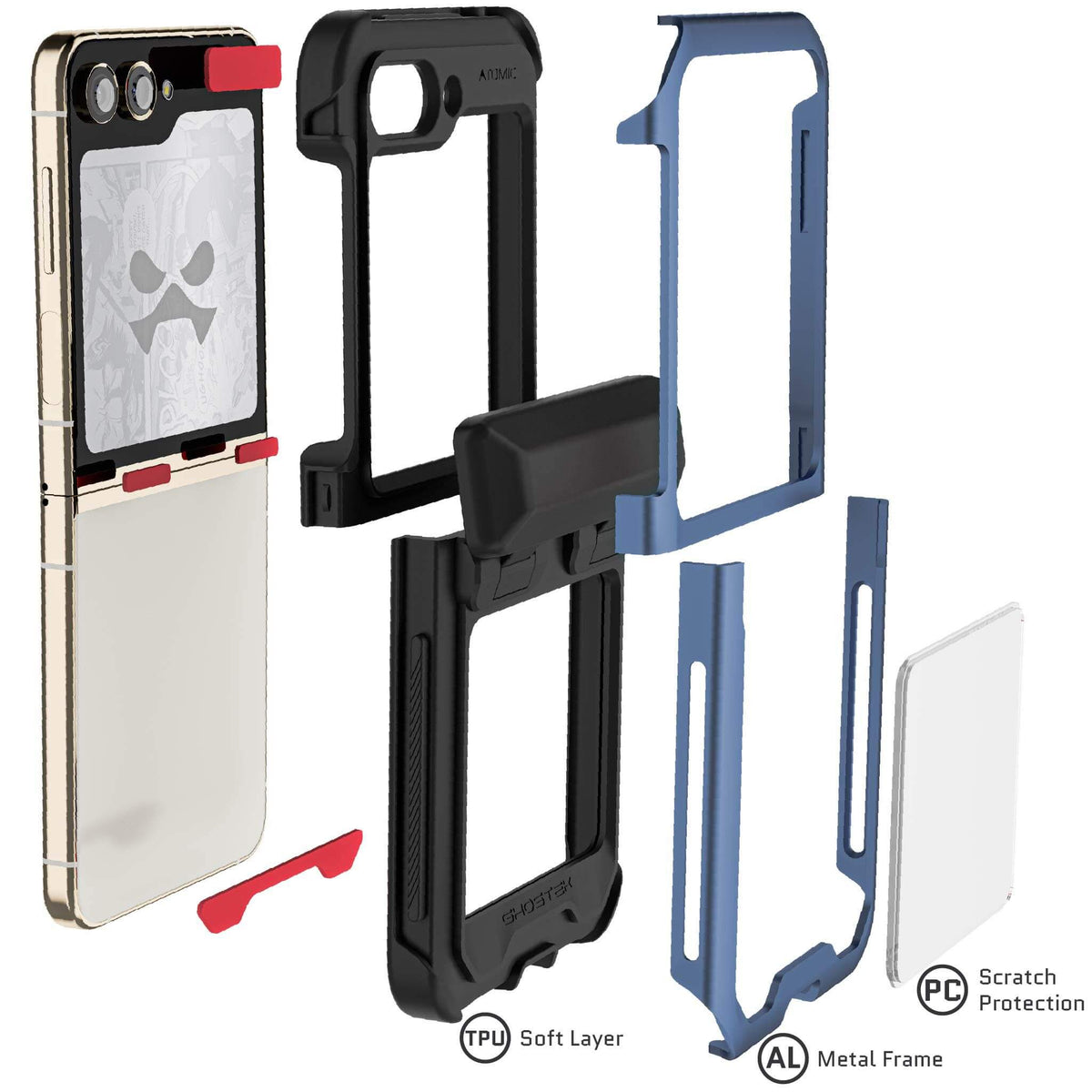 Samsung Galaxy Flip 5 Case Blue