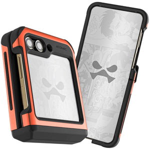 
                                Galaxy Flip 5 Protective Clear Aluminum Cases — ATOMIC slim