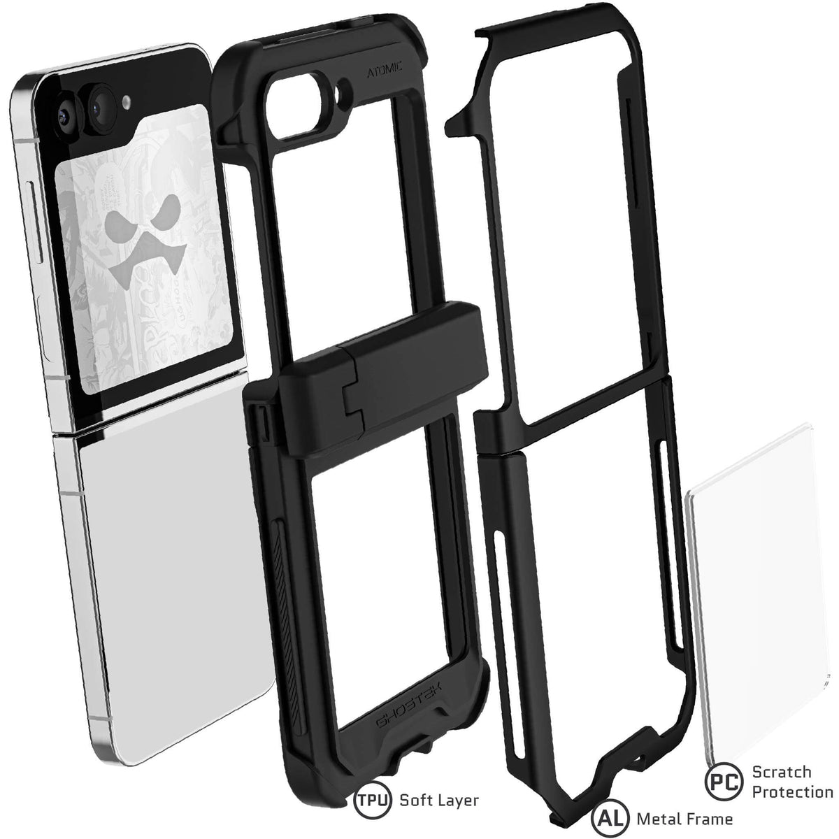 Galaxy Z Flip 6 Case Black