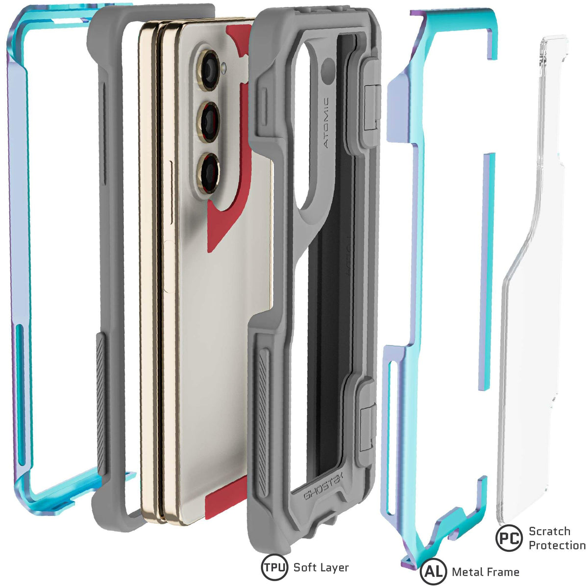 Samsung Z Fold 5 Case Prismatic
