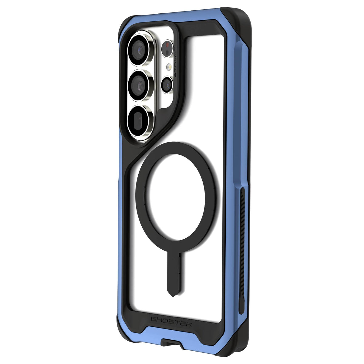 Galaxy S26 Ultra Case Clear Metal MagSafe Blue