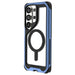 Galaxy S26 Ultra Case Clear Metal MagSafe Blue