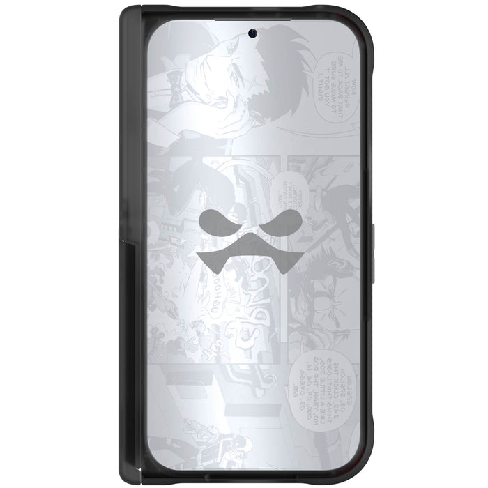Pixel 10 Pro Fold Case Smoke Matte Clear Protective Phone Cover Kickstand Hinge Protection Shockproof