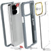Pixel 10 Pro Fold Case Gray Clear Protective Phone Cover