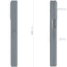Pixel 10 Pro Fold Case Gray Clear