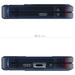 Pixel 10 Pro Fold Case Blue Clear