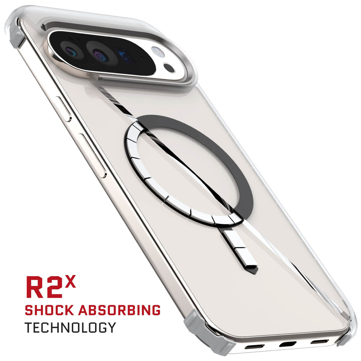 Pixel 10 Pro XL Case Clear Matte MagSafe Cover