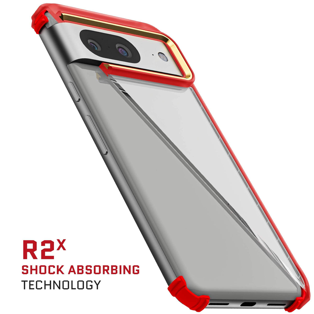 Pixel 8 Pink Case Clear