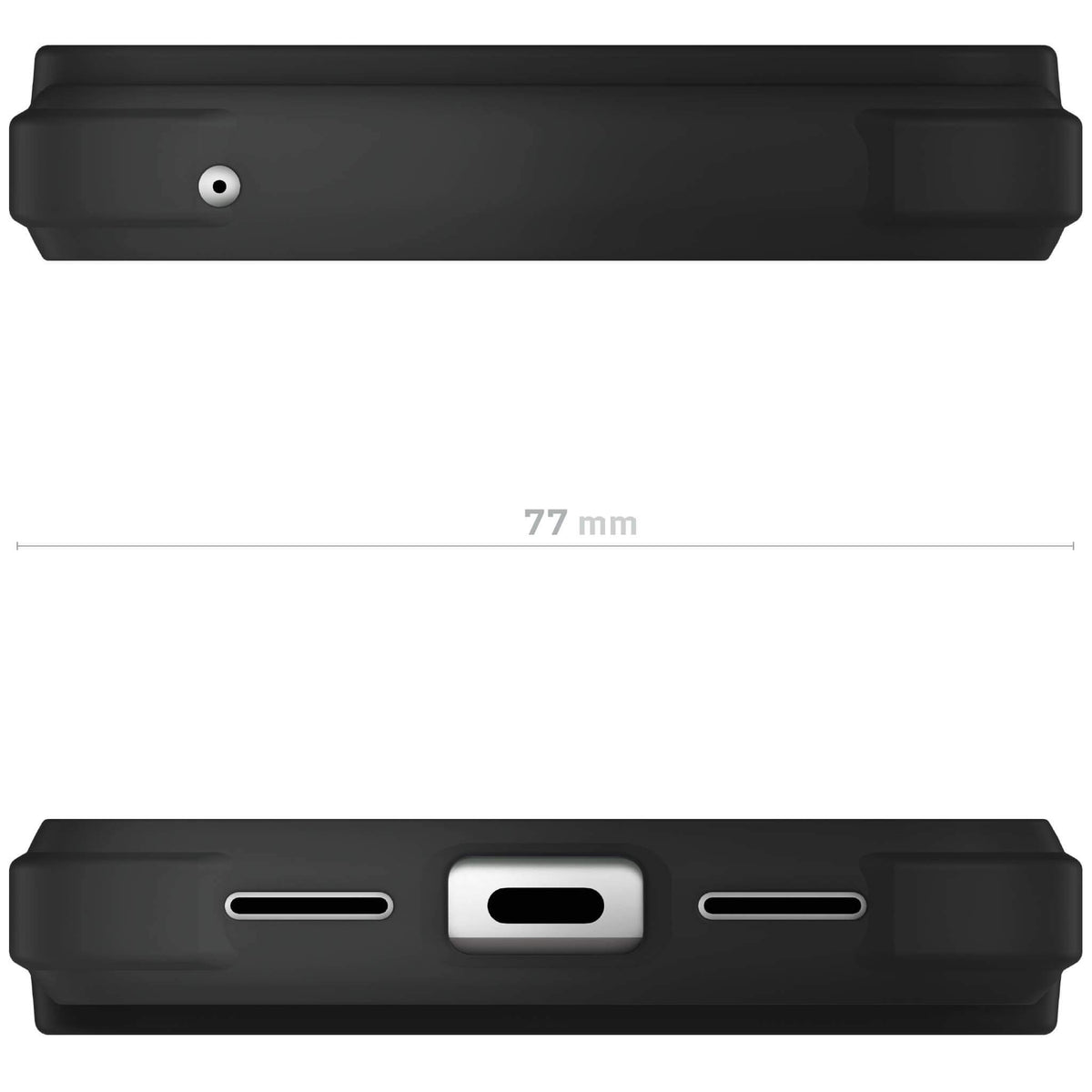 Google Pixel8 Case Clear Black