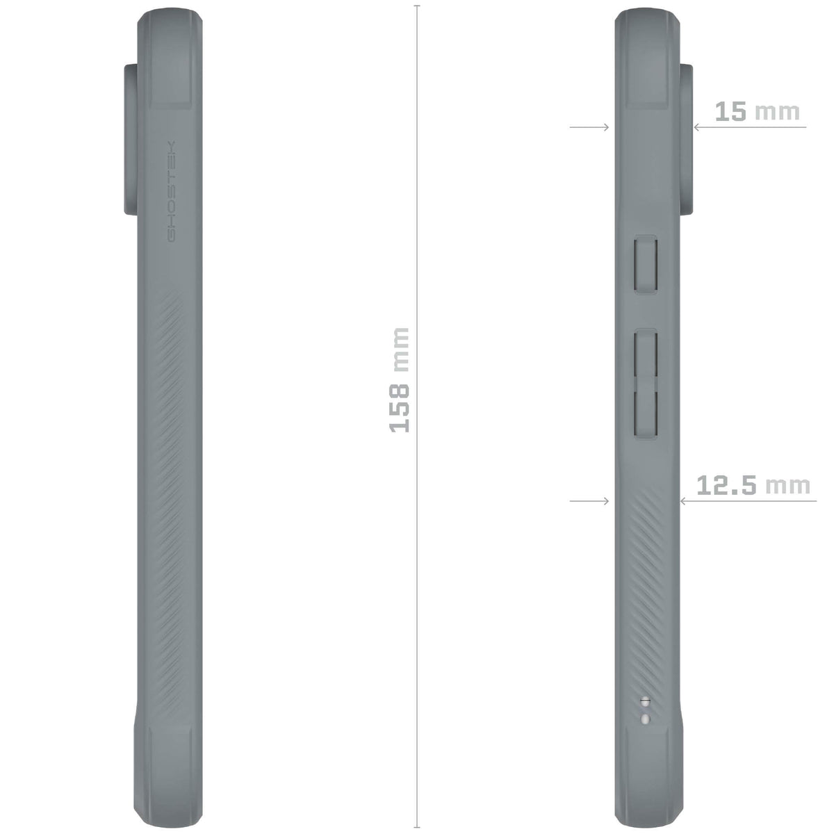 Pixel 8a Grey Phone Case