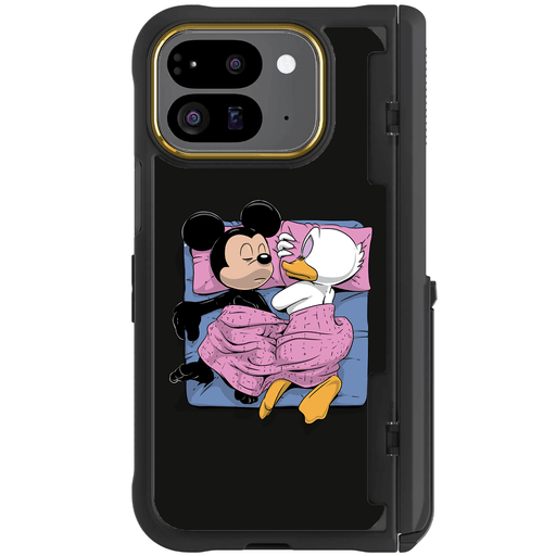 Pixel 9 Pro Fold Sleeping Together by RX Strip Artist Artwork Protective Phone Case Limited Edition Collab Cover