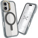 MagSafe iPhone 16 Clear Gray Case