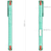 MagSafe Apple iPhone 16 Clear Teal Protective Phone Case Cover