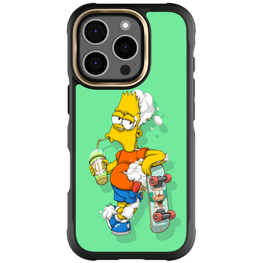 iPhone 16 Pro DECONSTRUCTED BART by Dhani Barragán Artist Artwork Protective Phone Case Limited Edition Collab Cover