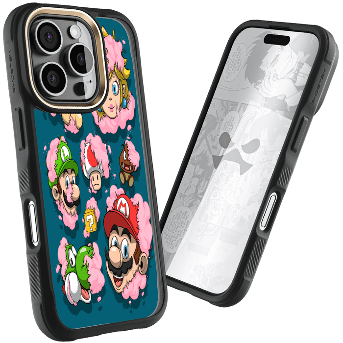 Apple iPhone 16 Pro DECONSTRUCTED SUPER M CHUNKS by Dhani Barragán Artist Artwork Protective Phone Case Limited Edition Collab Cover