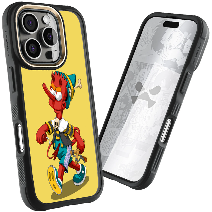 Apple iPhone 16 Pro BAROCCHIO DEVIL by Dhani Barragán Artist Artwork Protective Phone Case Limited Edition Collab Cover