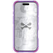 Clear iPhone 16 Pro Purple Phone Case MagSafe Cover