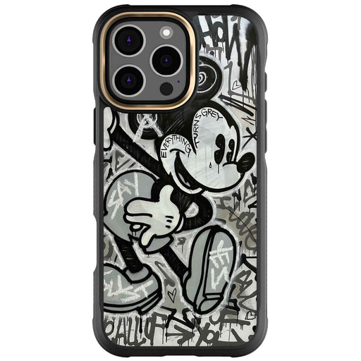 iPhone 16 Pro Max Mickey Mouse Everything Turns Grey Case